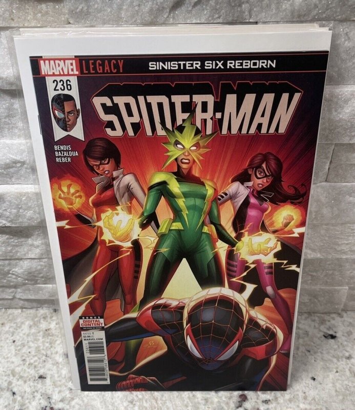 Spider-Man #236 NM Miles Morales Sinister Six Bombshell Marvel