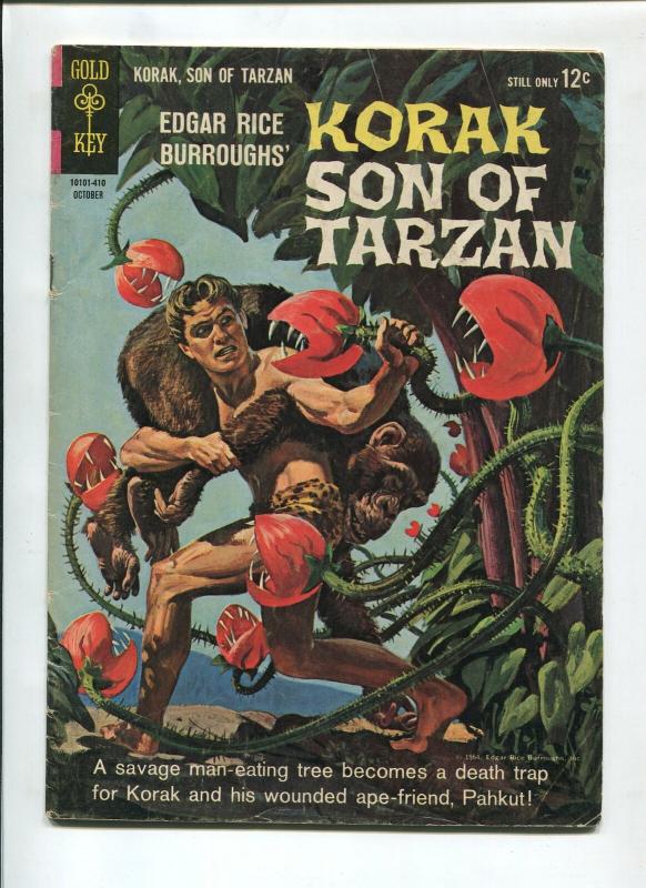 KORAK SON OF TARZAN #5 1964-GOLD KEY-RUSS MANNING-VG