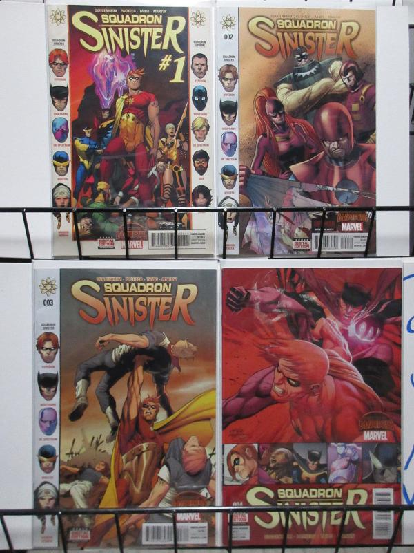 Squadron Sinister (Marvel 2015) #1-4 Secret Wars Tie-In Battleworld Supreme