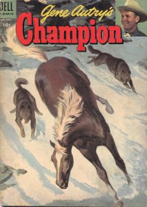 Gene Autry's Champion #17 FAIR ; Dell | low grade comic