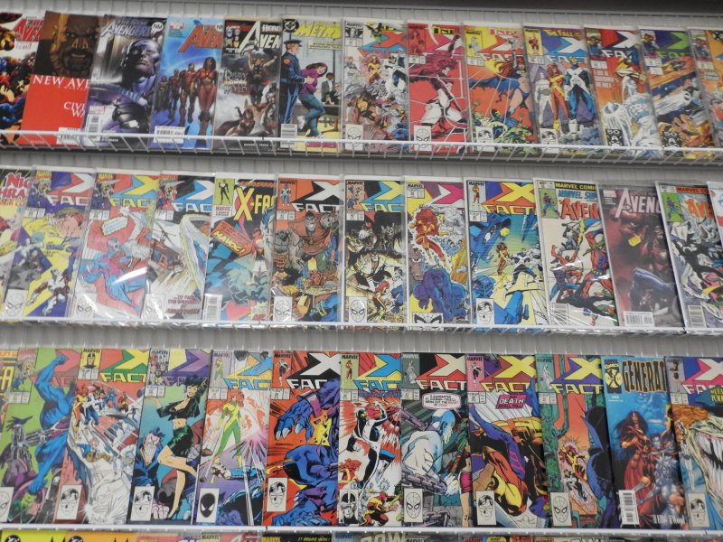Huge Lot 170+ Comics W/X-Factor, Avengers, Silver Surfer+ Avg VG/Fine Condition!