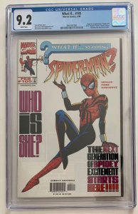 (1998) What If…? #105 1st Appearance May Parker Spidergirl! CGC 9.2 WP!