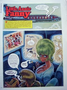 Annie Fanny 7 original playboy comics Set 4