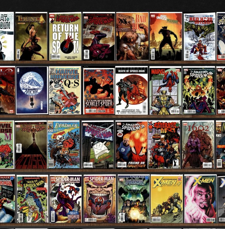 Huge Lot 150+ Comics with The Amazing Spider-Man, Ultimate X-Men & More!