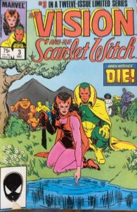 The Vision and the Scarlet Witch #3 Direct Edition (1985) The Vision 