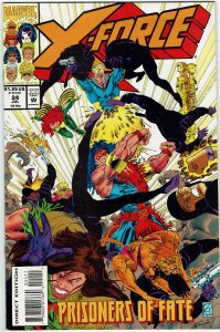 X-Force #24 (1991 v1) Deadpool Cannoball Warpath NM