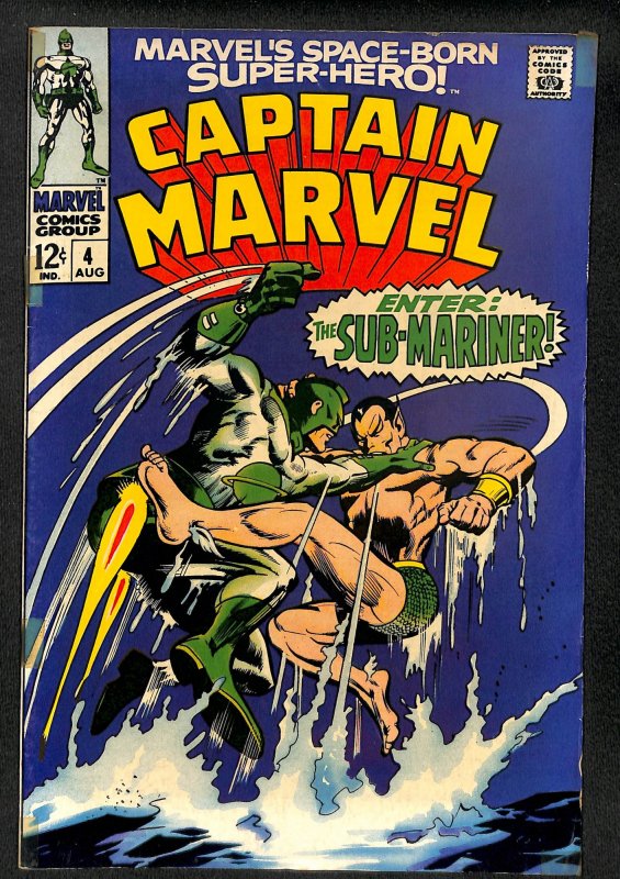 Captain Marvel #4 (1968)