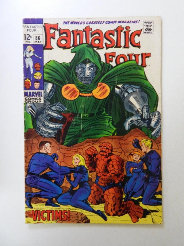 Fantastic Four #86 (1969) VG- condition