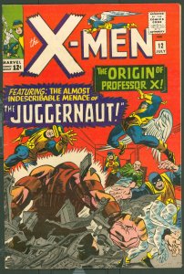 The X-Men #12 (1965) FN+ Condition! 1st Appearance of Juggernaut!