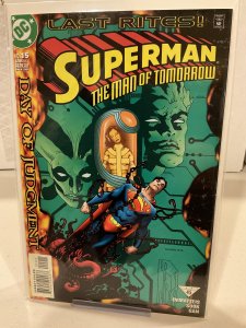 Superman: The Man of Tomorrow #15  1999  9.0 (our highest grade)