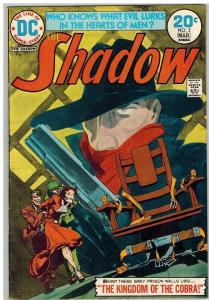 SHADOW  (1973) 3 FINE + WRIGHTSON INKS Mar. 1974