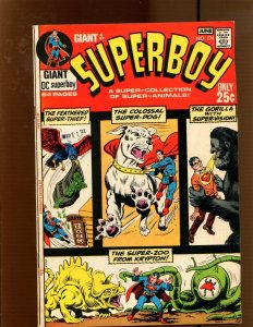 Superboy #174 - Colossal Superdog Art! (6.0) 1971