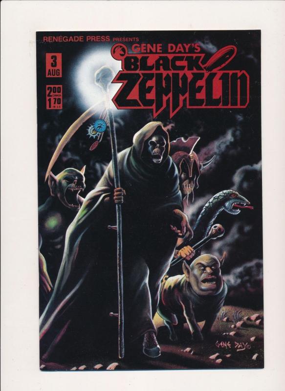 Renegade Press BLACK ZEPPELIN #1,2,3,4,5 Comp Set(1985) ~ VF/NM (PF202) 5 Comics