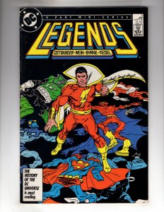 Legends #5 (1987) VF/NM John Byrne Story & Art!  / EBI#2