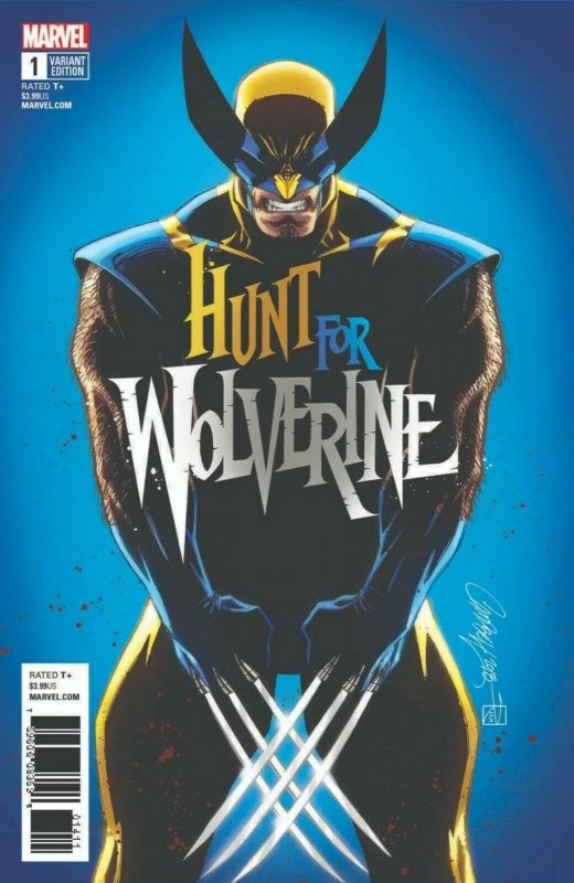 ? HUNT FOR WOLVERINE 1 J SCOTT CAMPBELL CALGARY FAN EXPO CONVENTION VARIANT NM