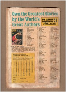 Classics Illustrated #98 Red Badge of Courage 1964 Silver Age ROUGH SHAPE PR .5