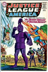 JUSTICE LEAGUE OF AMERICA #34-JOKER COVER-DC COMICS VG