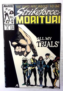 Strikeforce: Morituri #14 (1988) Marvel Comics 1st Print Comic Book