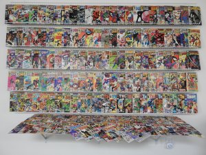 Huge Lot 180 + Comics W/ Spider-man, Thor, Iron Man+ Avg Fine Condition!