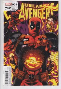 UNCANNY AVENGERS (2023 MARVEL) #3 CVR A JAVIER GARRON