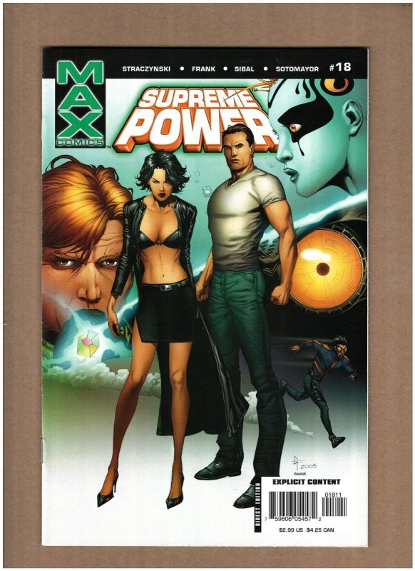 Supreme Power #18 Marvel Comics 2005 J. Michael Straczynski NM- 9.2