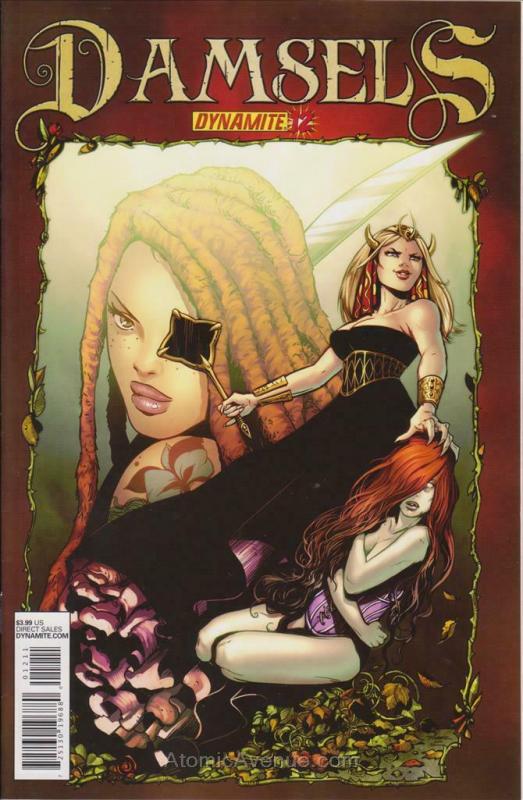 Damsels #12 VF/NM; Dynamite | save on shipping - details inside