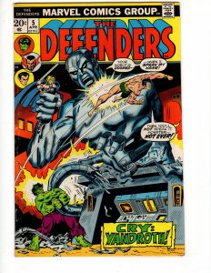 The Defenders #5 HULK! VALKYRIE! DR STRANGE! SUB-MARINER! Bronze Age Marvel