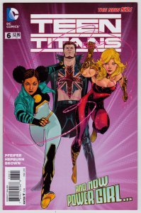Teen Titans #6 (Mar 2015, DC New 52) New Power Girl 9.4 NM