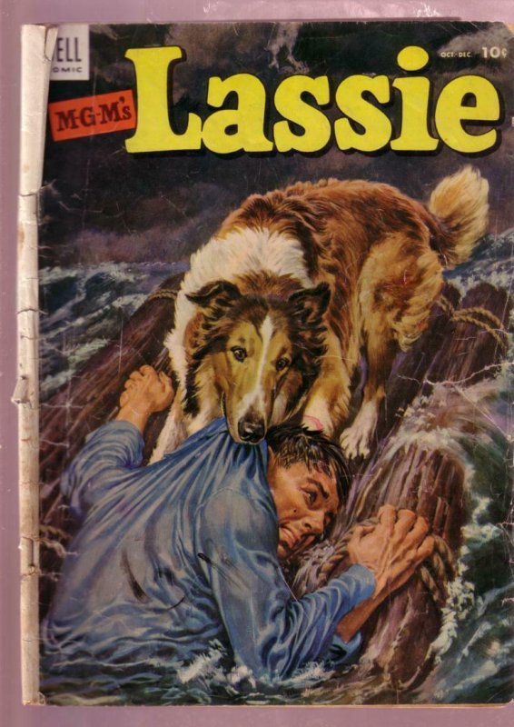 M-G-M'S LASSIE #13 1953-COLLIE DOG HERO ADVENTURE MOVIE FR