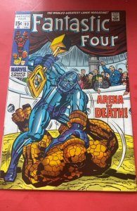 Fantastic Four #93 (1969)the arena of death