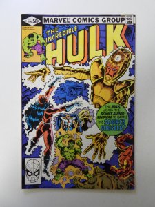 The Incredible Hulk #259 Direct Edition (1981) VF condition