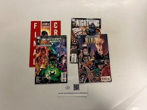4 DC Comics Blackest Night #6 Final Crisis #1 Nightwing #142 Alfred #1 21 JW14