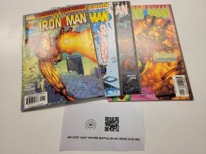 4 Marvel Comic Books Invincible Ironman #1 2 3 4 Heroes Return 37 TJ2