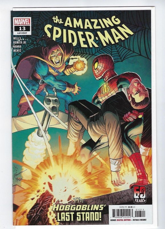 Amazing Spider-Man 13 (2022) Romita JR Stegman First Gold Goblin Set {NM}