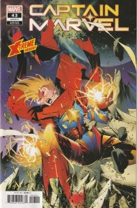 Captain Marvel (2019) #43 NM Vincentini X-Treme Marvel Variant Cover