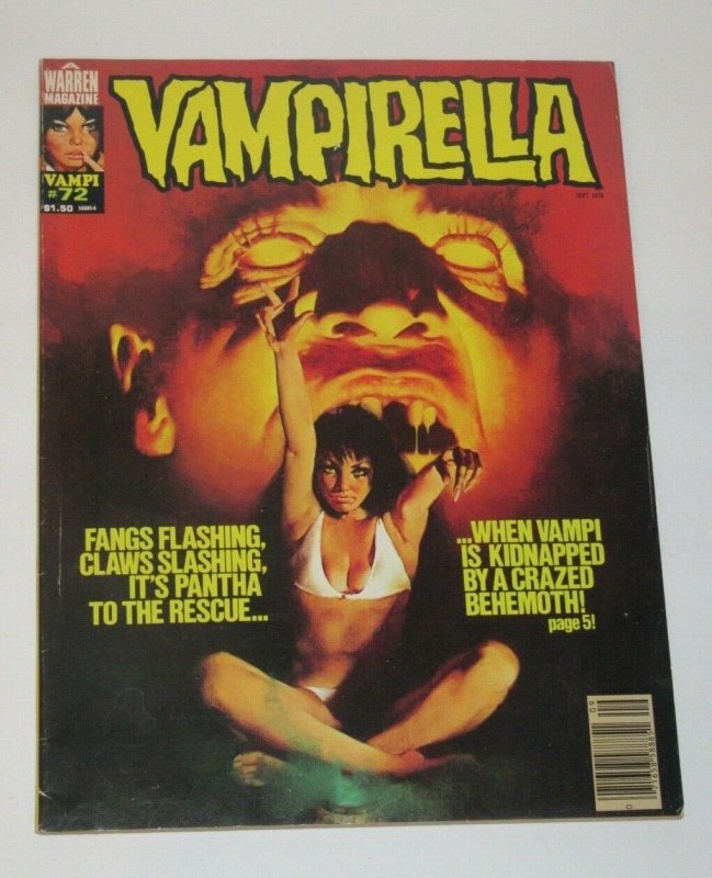 Vampirella #72 Warren Magazine September 1978 VF/NM