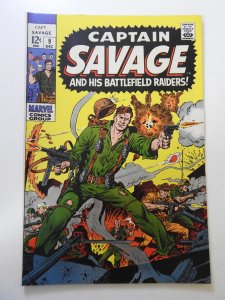 Captain Savage #9 (1968) FN/VF Condition!