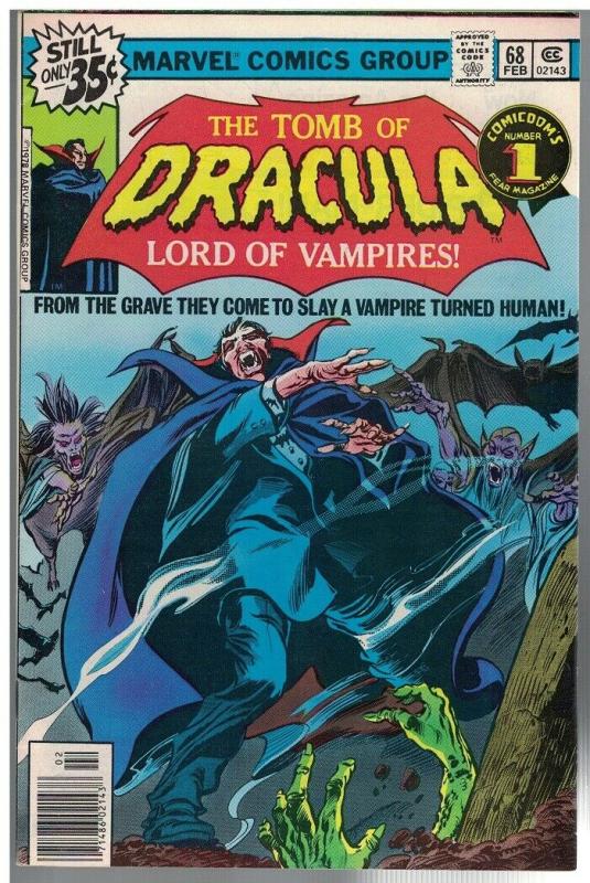 TOMB OF DRACULA 68 F-VF  Feb. 1979 