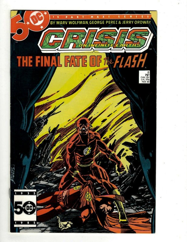 Crisis On Infinite Earths Complete DC Comics # 1 2 3 4 5 6 7 8 9 10 11 12 J510
