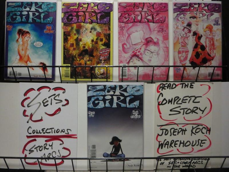 ZERO GIRL FULL CIRCLE 1-5  complete sequel series