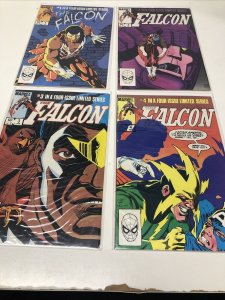 The Falcon (1983) #1 2 3 4 (VF+/NM) Complete Set 1st solo series • Marvel Comics