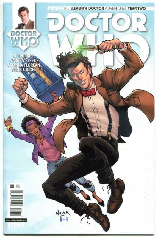 DOCTOR WHO #6 7 8 A, NM, 11th, Tardis, 2015, Titan, 1st, more in store, Sci-fi