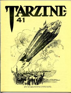 Tarzine #41 1985-Fanzine for collectors of Tarzan and ERB memorabilia-VF