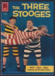 Three Stooges #1187 Photo Cover VG/FN 5.0 Dell Comic - Aug 1961