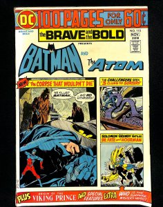 Brave And The Bold #115 Batman Atom!