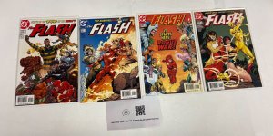 4 The Flash DC Comics books #219 220 221 222 Johns 27 RC36