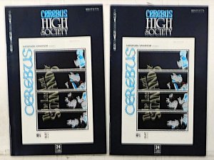Cerebus High Society Lot 2 #24 x2 1991 Aardvark-Vanaheim Reprints 49 Comics
