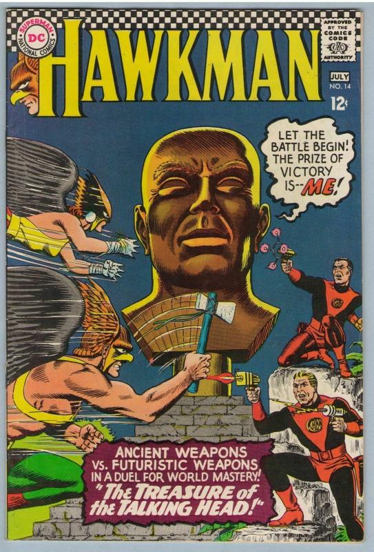 Hawkman 14 Jul 1966 VF- (7.5)