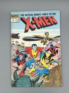 The Official Marvel Index to the X-Men #4 (1987)