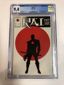 Rai (1992) # 0  (CGC 9.4) Glossy Version | 1st Bloodshot | Never Pressed